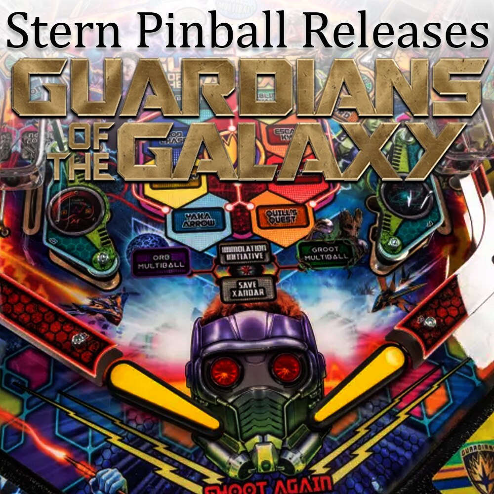 Stern Guardians of the Galaxy Pinball Machine Announced | Game Room Guys
