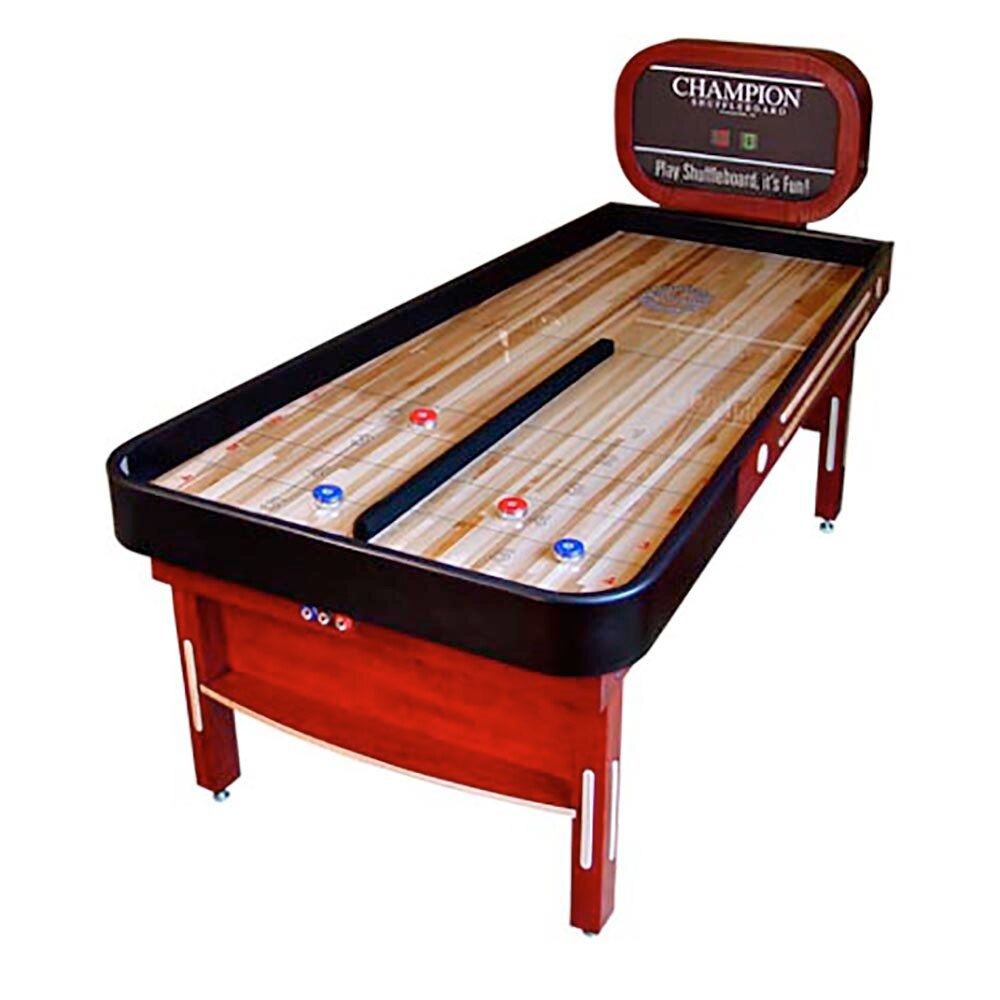 Champion Bank Shot Shuffleboard 7 ft Game Room Guys