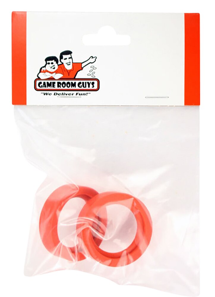 Bally 1978 Original 2 Red Premium Mini Flipper Rubber Rings 1 X 1/2 + 2 Free White Tips