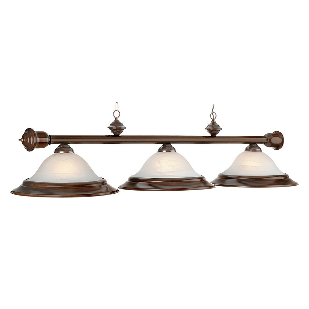 three light pool table light