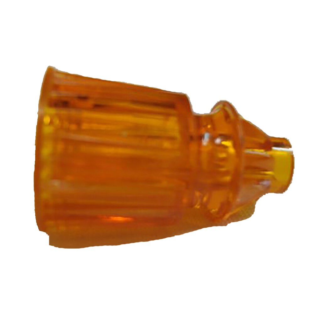 Plastic Translucent Orange Star Post 1-1/16" - Bally/Williams - Set of 3