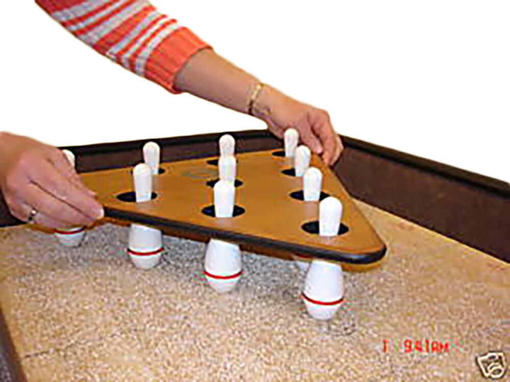 shuffleboard pins
