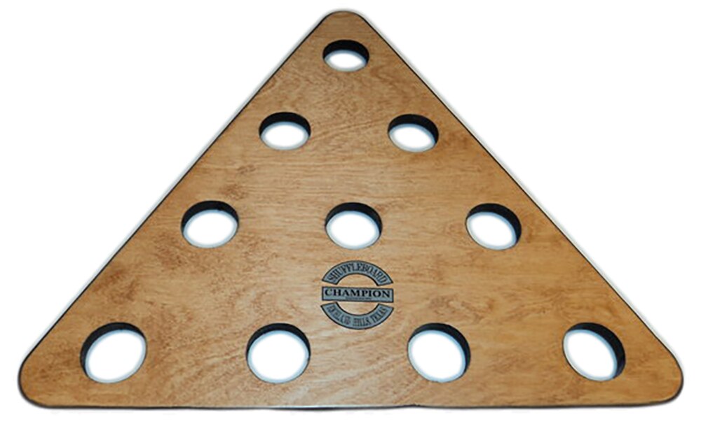 shuffleboard pins