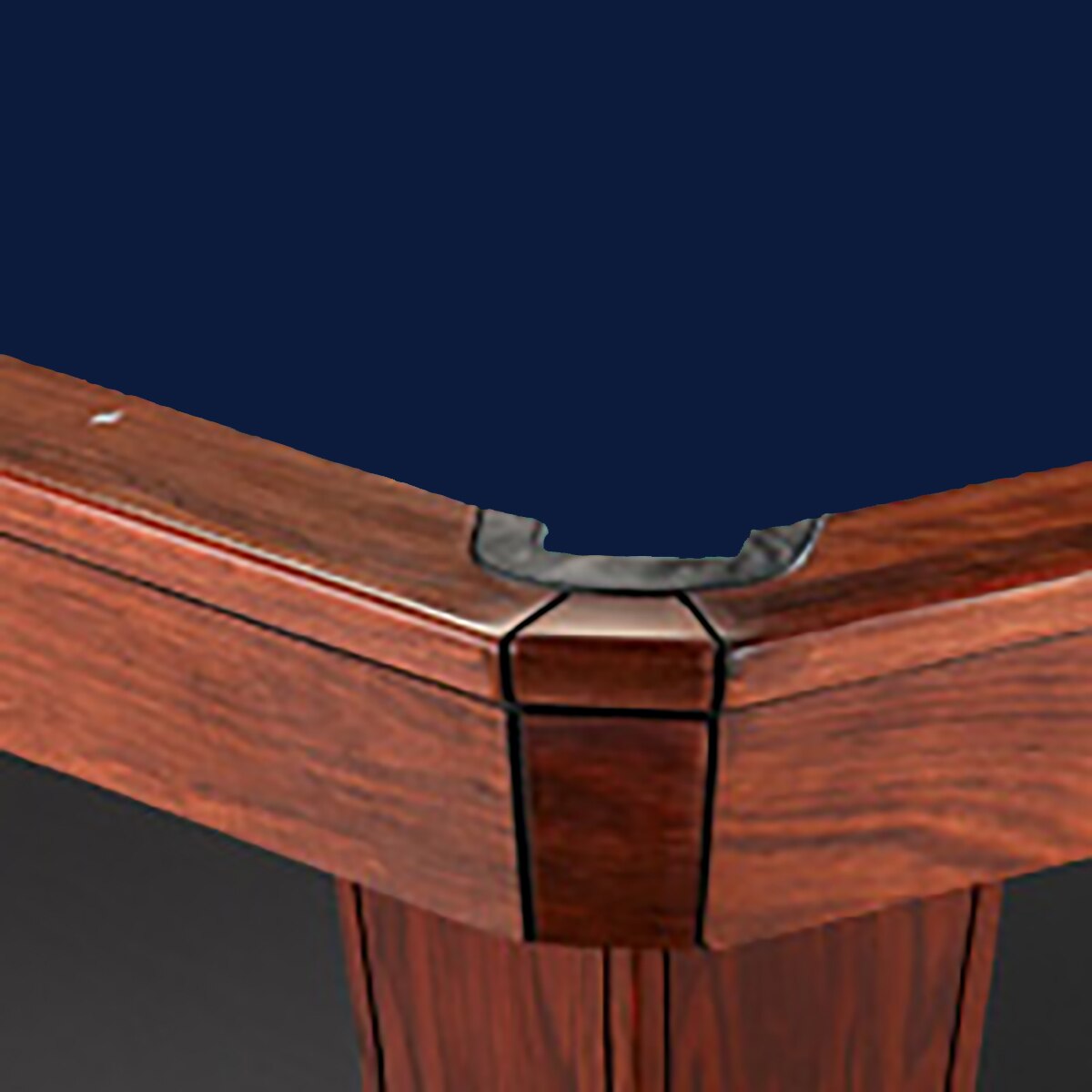 8' Simonis 760 Marine Blue Pool Table Cloth Game Room Guys