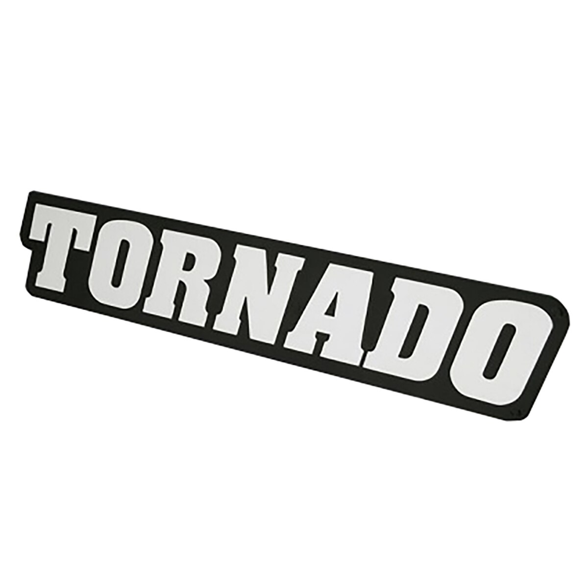 Tornado T3000 Foosball Tornado Logo Plate Game Room Guys
