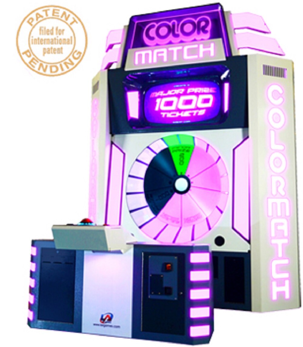LAI Games Mega Color Match Lite Arcade Game Game Room Guys
