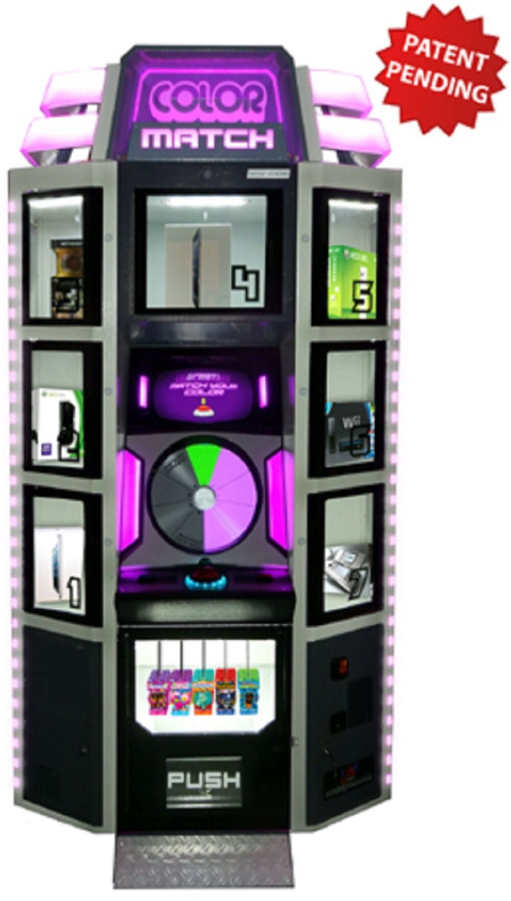 LAI Games Color Match Arcade Game Game Room Guys