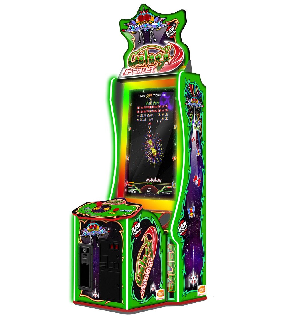 Namco Galaga Assault Arcade Game Game Room Guys