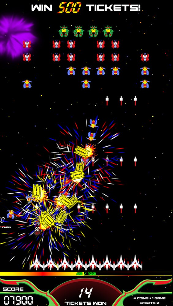 Namco Galaga Assault Arcade Game Game Room Guys