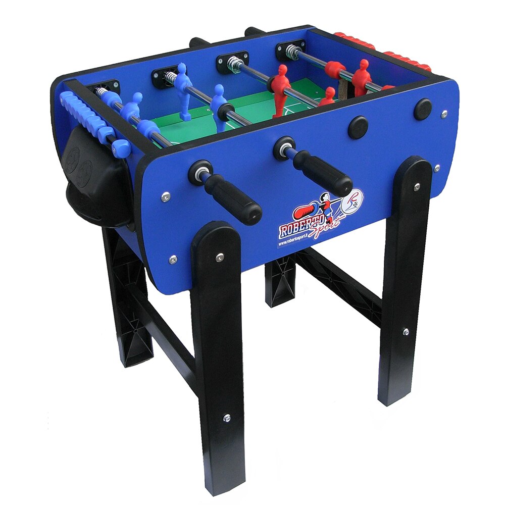 Roberto Sport Roby Blue Foosball Table Game Room Guys