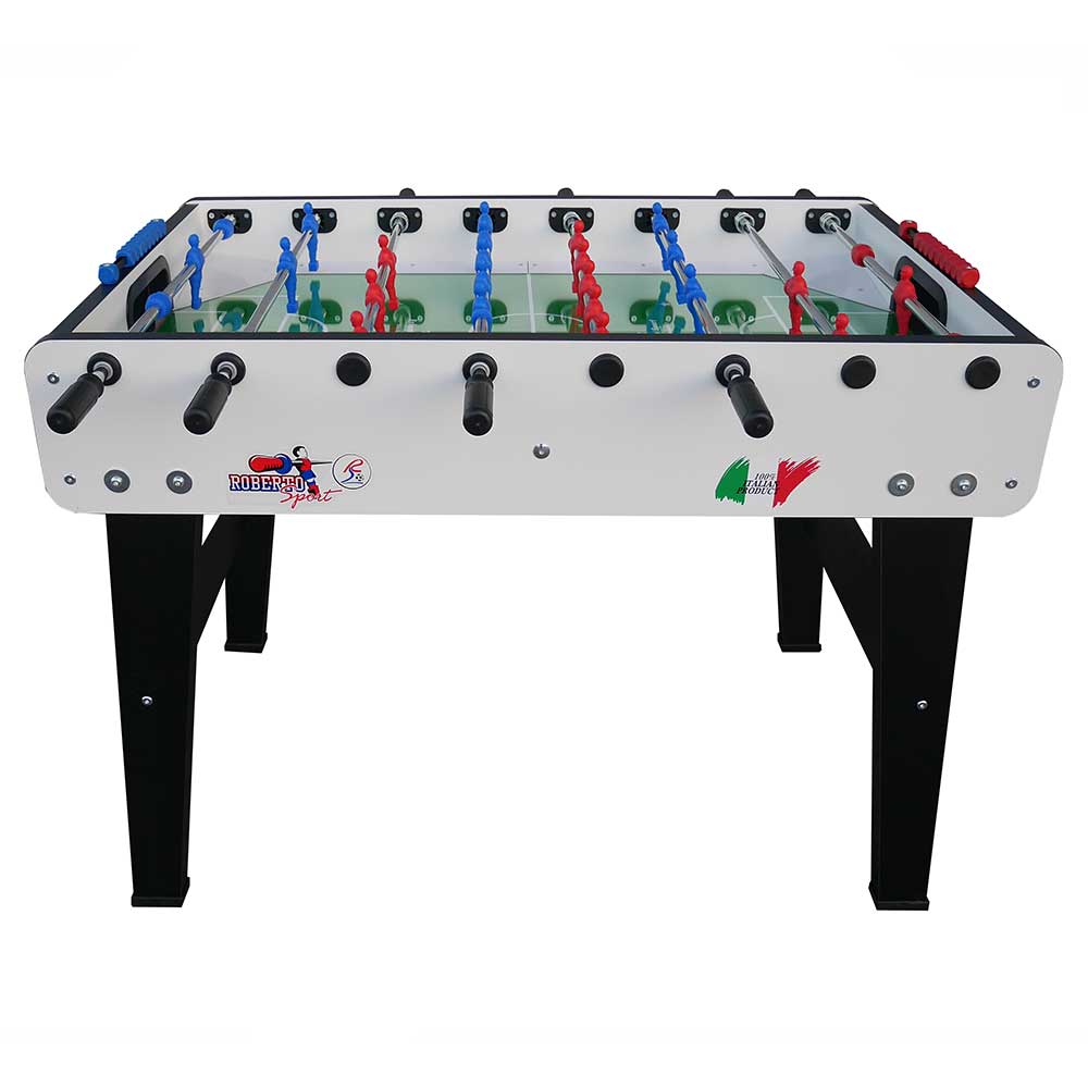 Roberto Sport Scout Int'l White Foosball Table Game Room Guys