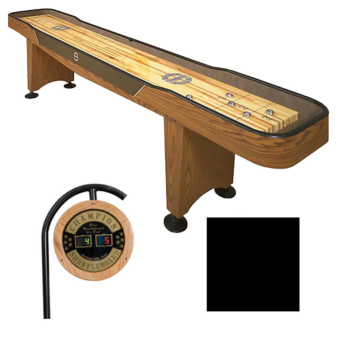 Champion Qualifier Shuffleboard Table Game Room Guys