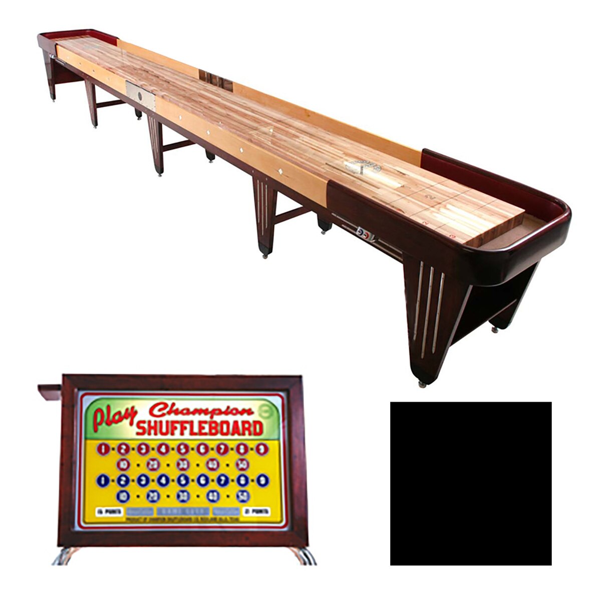 Champion Charleston Shuffleboard Table Game Room Guys