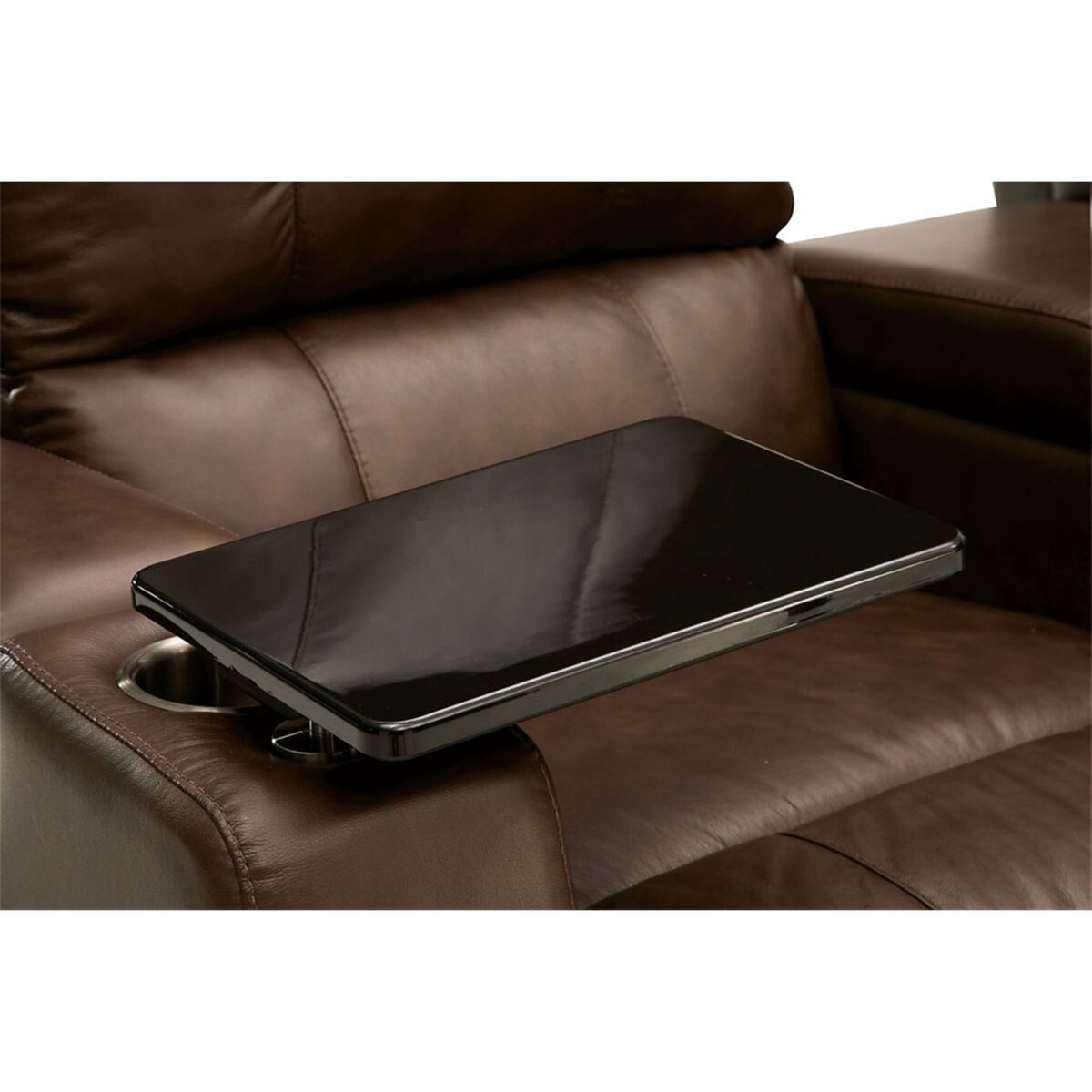 Palliser Black Tray Table Game Room Guys