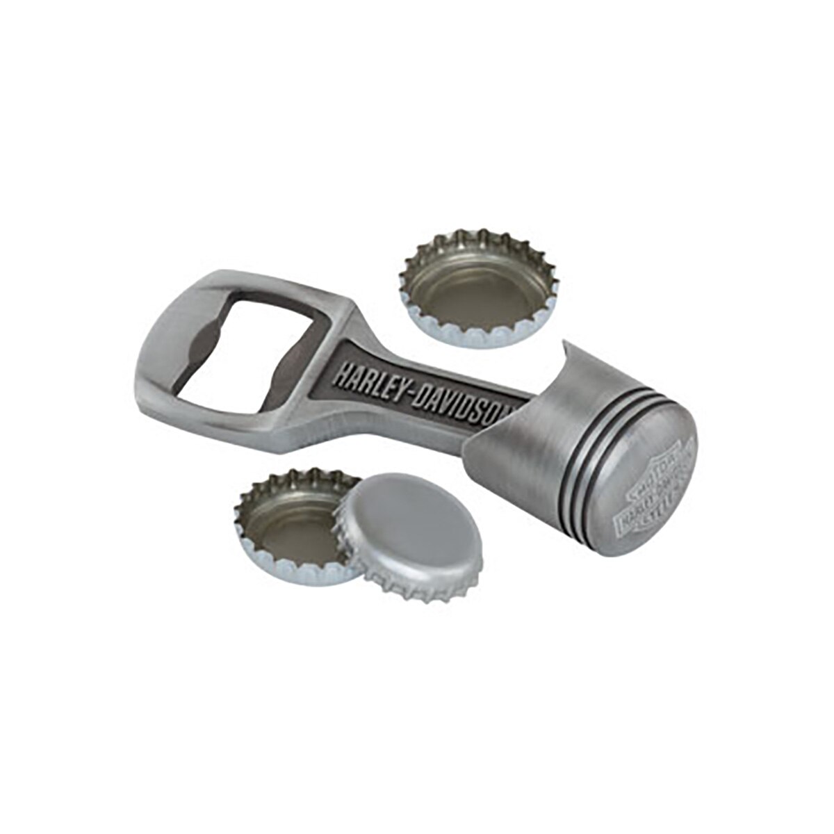 Harley Davidson Piston Bottle Opener Game Room Guys