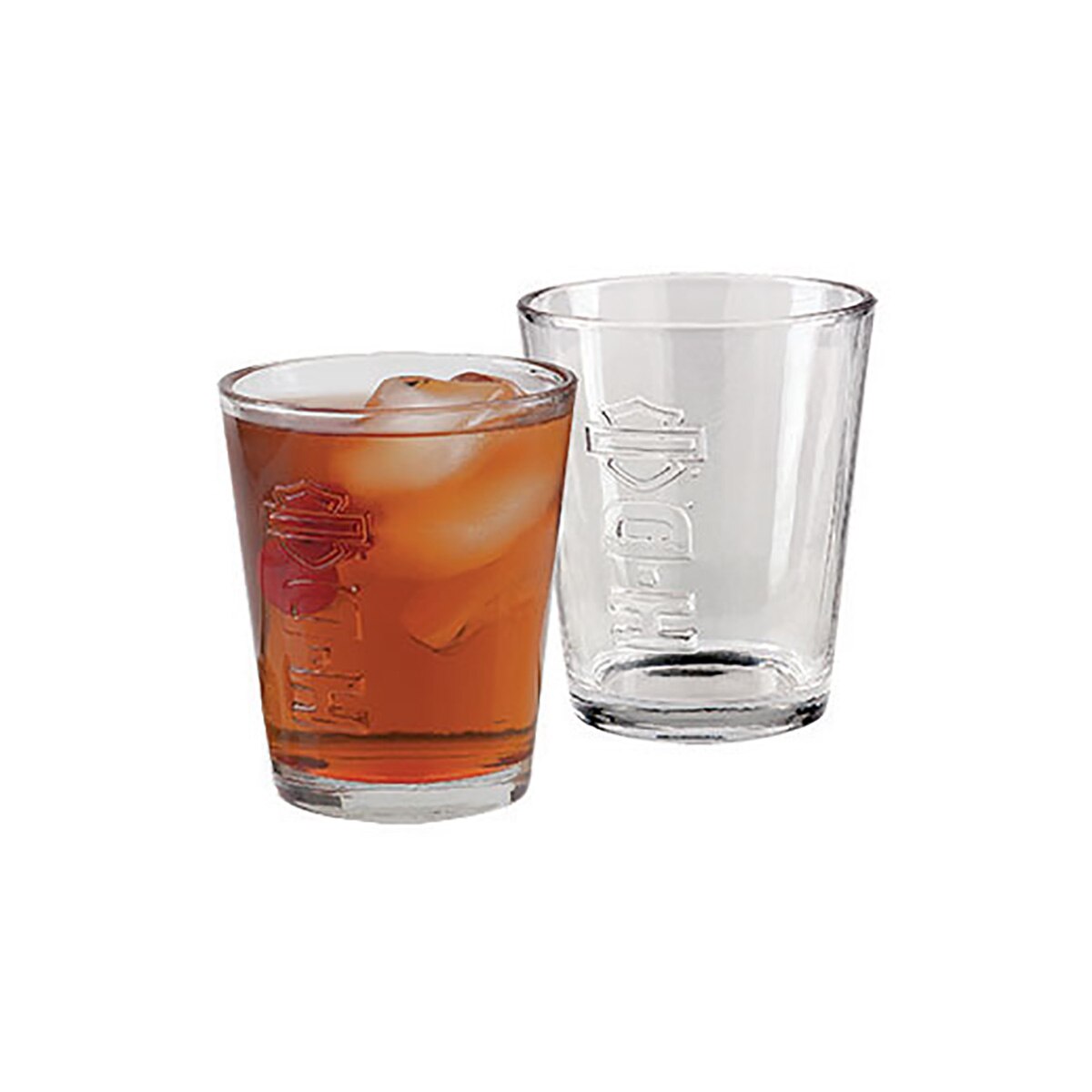 Harley Davidson Embossed Tumblers 2 Pack Game Room Guys