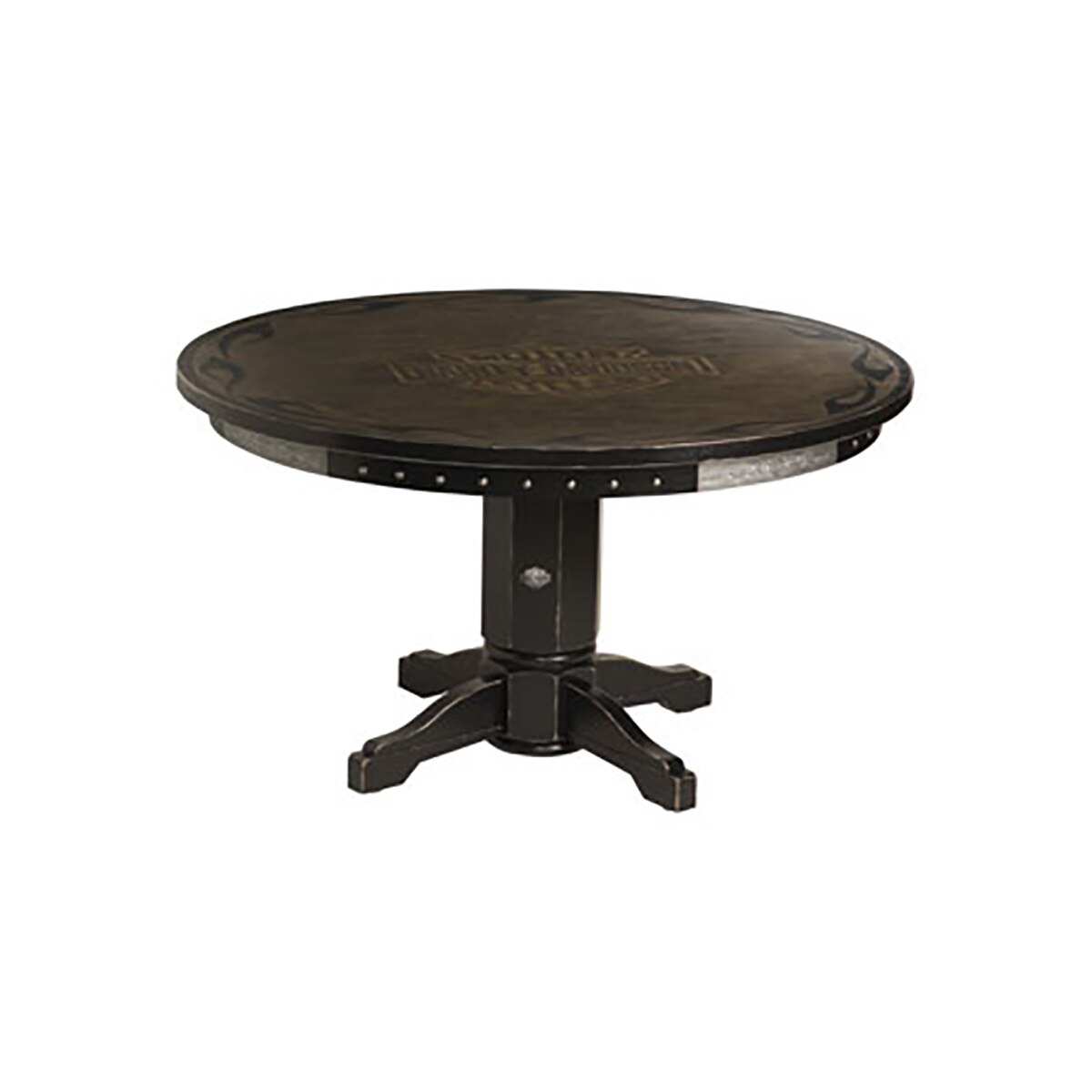 Harley Davidson Poker Table with Chairs Game Room Guys