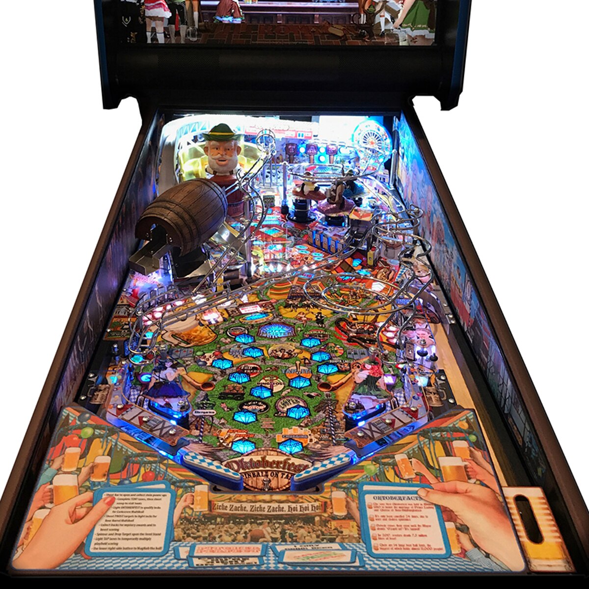 Oktoberfest Pinball with Shaker Motor Game Room Guys