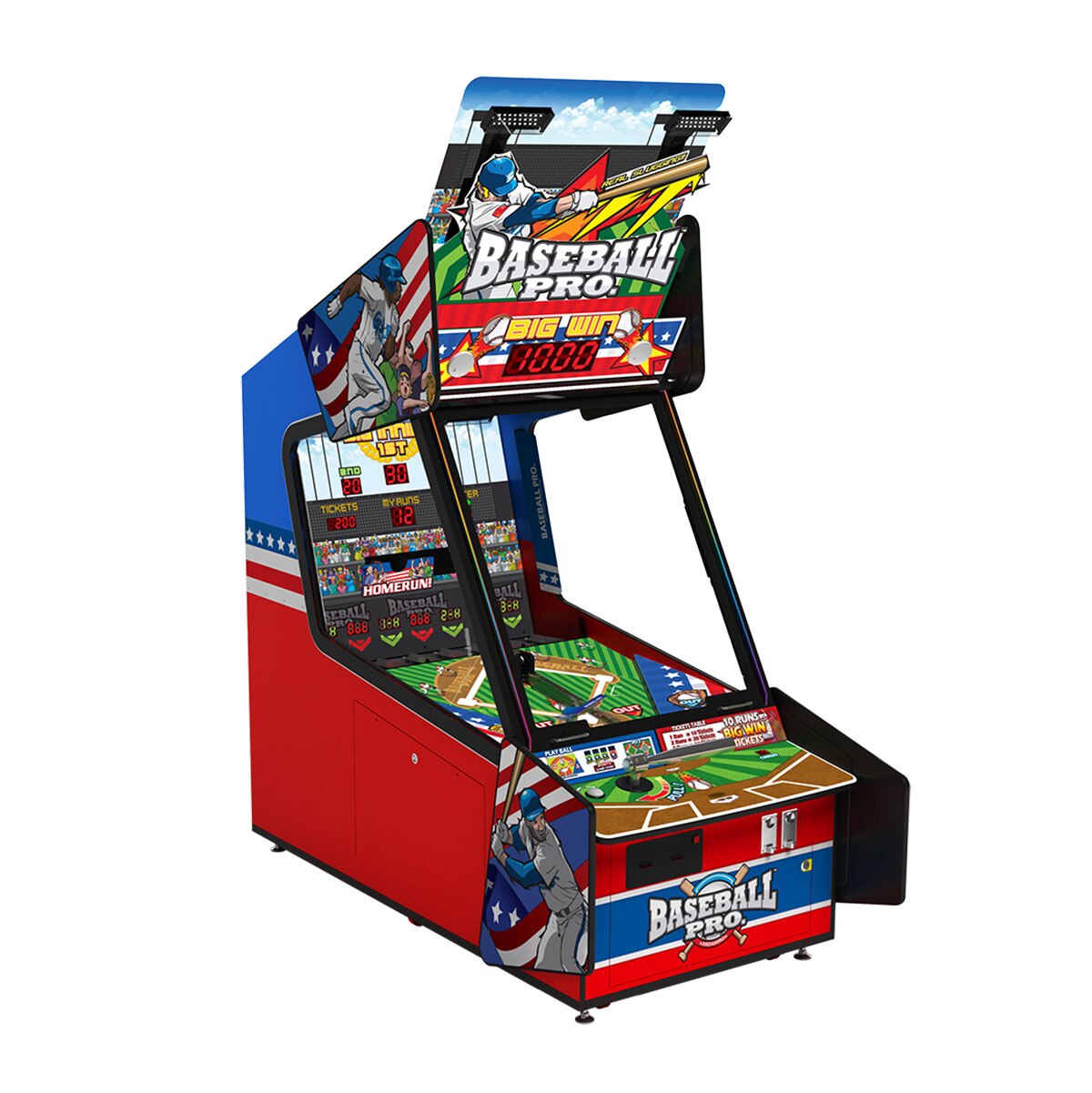 Baseball Pro Junior Arcade Redemption Game