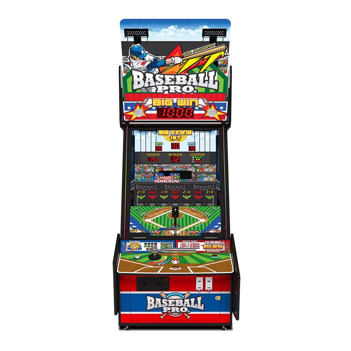 Baseball Pro Junior Arcade Redemption Game