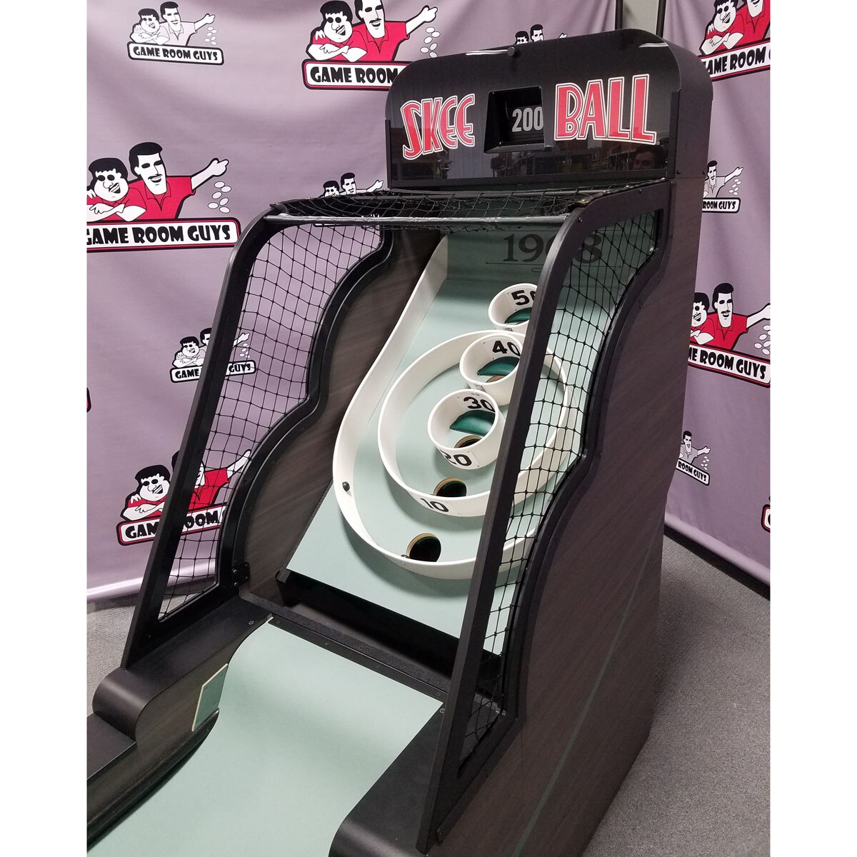 10' SkeeBall 1908 Alley Bowling Game Game Room Guys