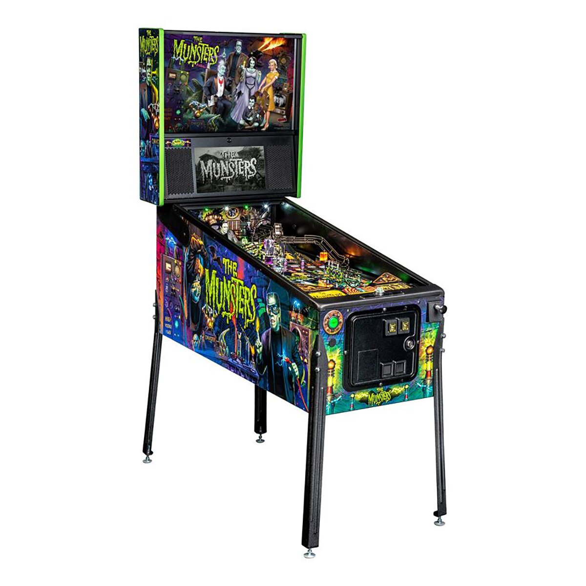 Stern Munsters Pro Pinball with Shaker Motor Game Room Guys