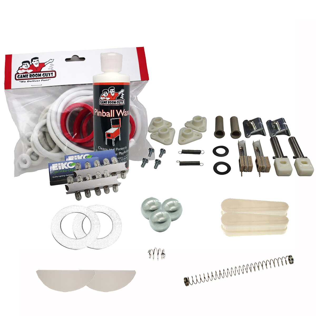 1980 Gottlieb Spiderman Pinball White Premium Maintenance Kit