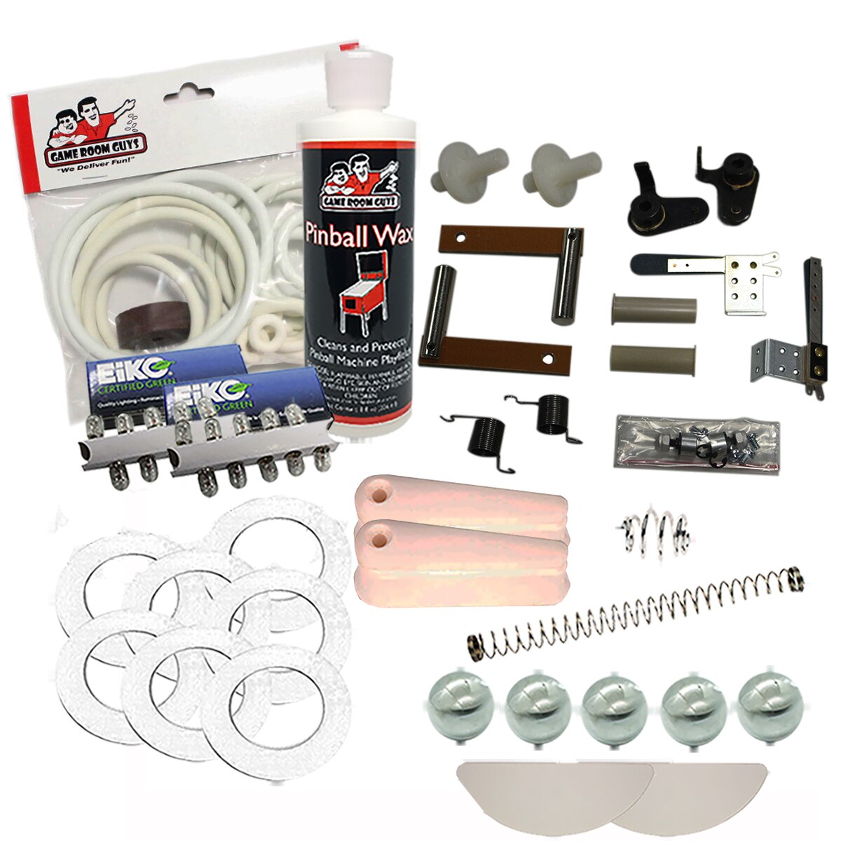 1956 Gottlieb Derby Day Pinball White Premium Maintenance Kit