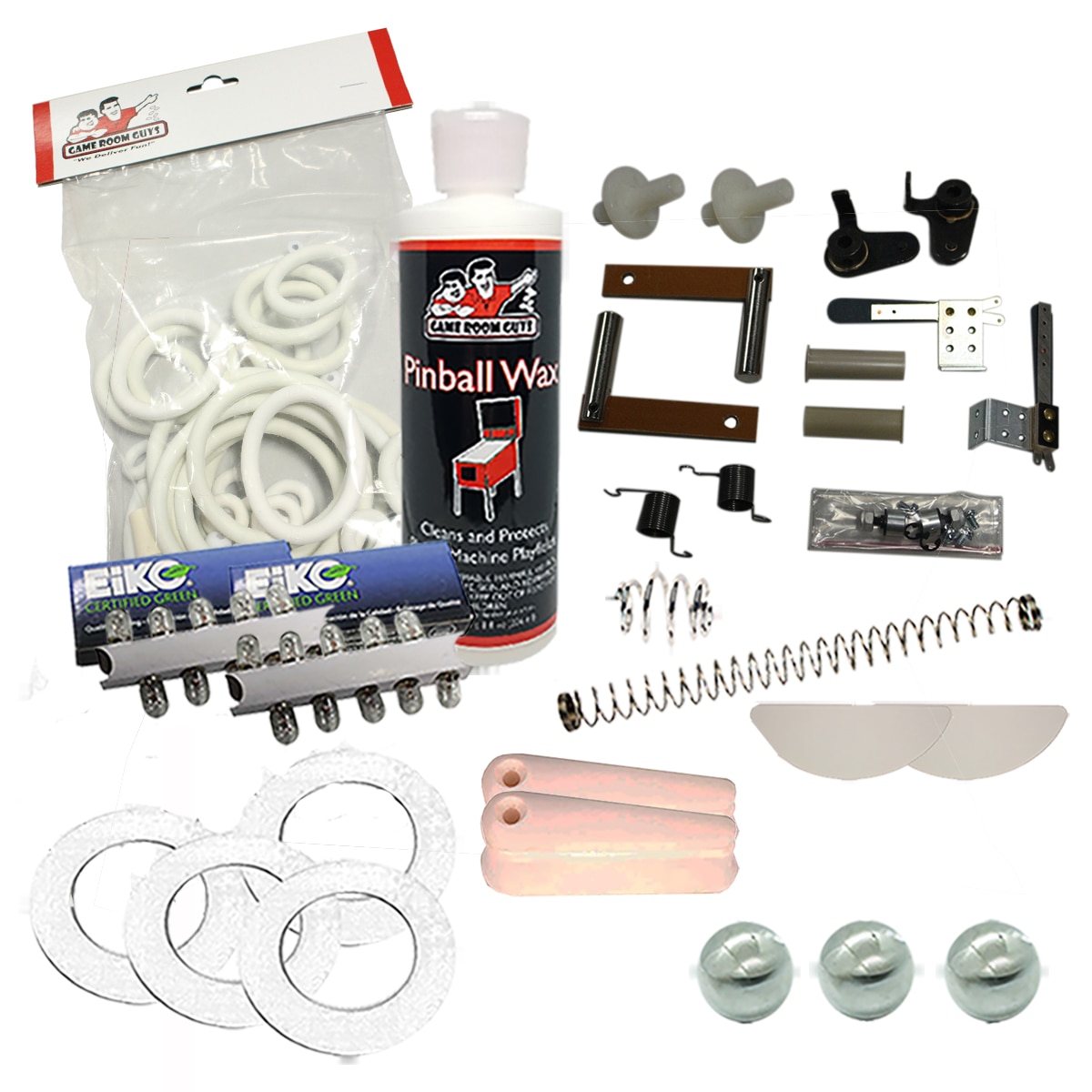 1965 Gottlieb Pleasure Isle Pinball White Premium Maintenance Kit 1965 Gottlieb Pleasure Isle Pinball White Premium Maintenance Kit