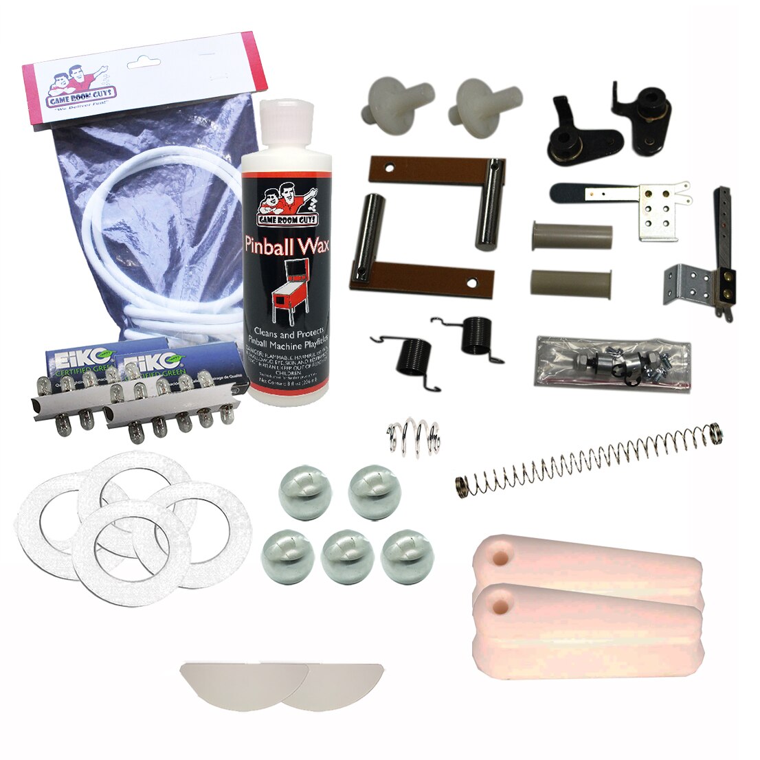 1957 Gottlieb World Champ Pinball White Premium Maintenance Kit