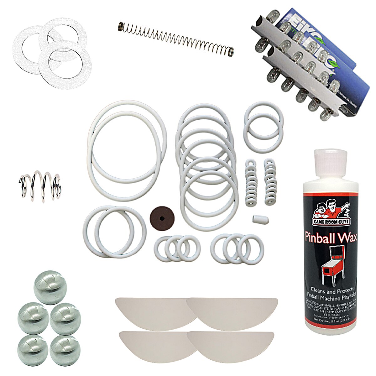 1949 United Carolina Pinball White Premium Maintenance Kit 1949 United Carolina Pinball White Premium Maintenance Kit