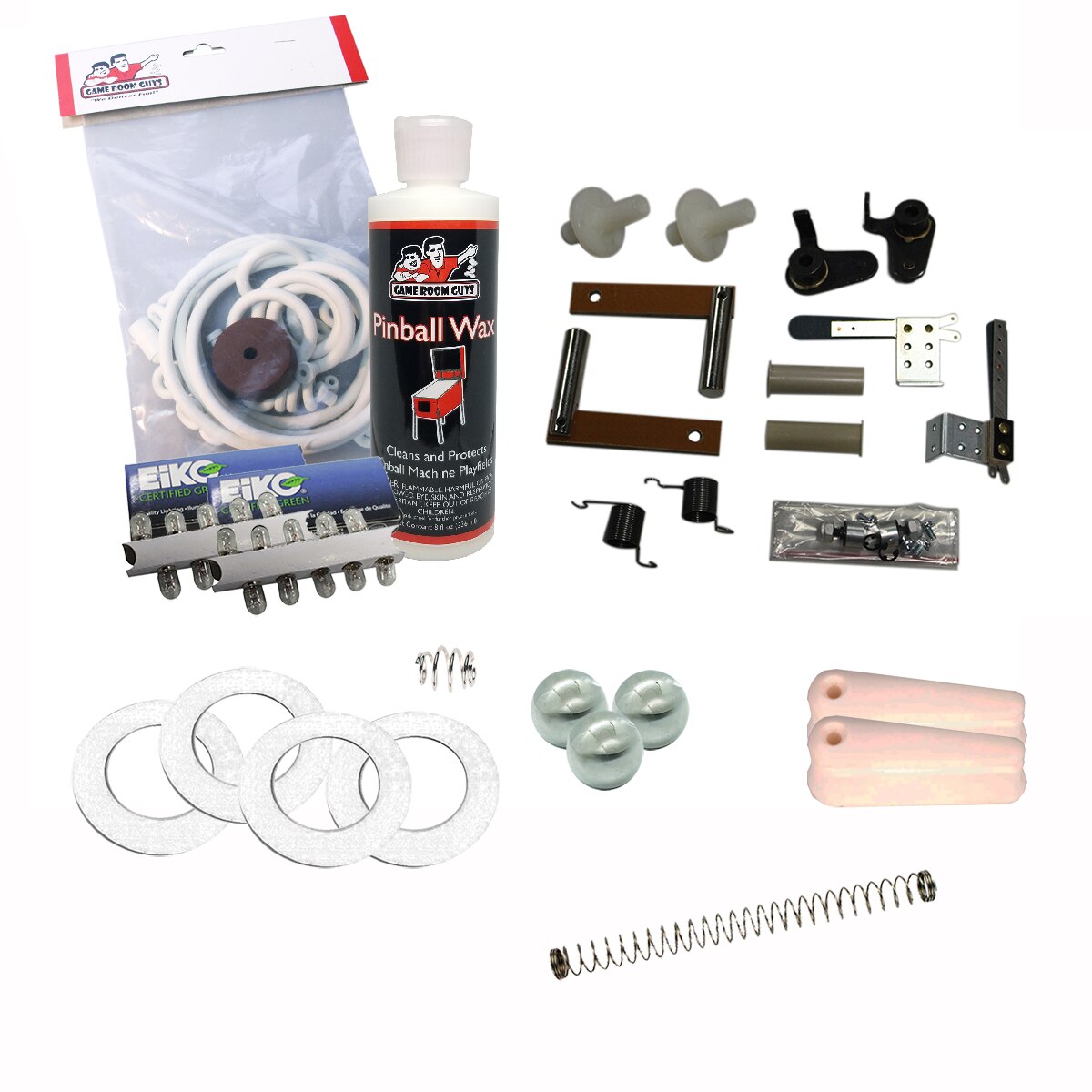 1968 Gottlieb Elite Guard Pinball White Premium Maintenance Kit 1968 Gottlieb Elite Guard Pinball White Premium Maintenance Kit