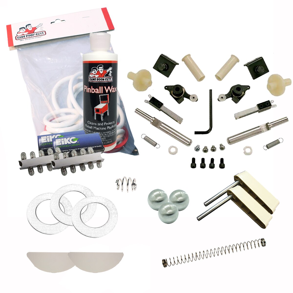1980 Bally Frontier Pinball White Premium Maintenance Kit 1980 Bally Frontier Pinball White Premium Maintenance Kit