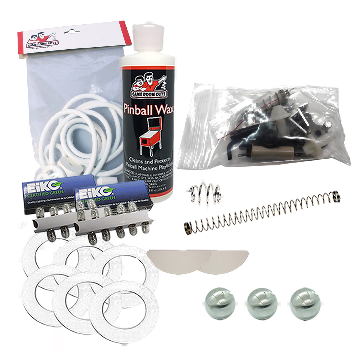 1965 Bally Fun Cruise Pinball White Premium Maintenance Kit 1965 Bally Fun Cruise Pinball White Premium Maintenance Kit