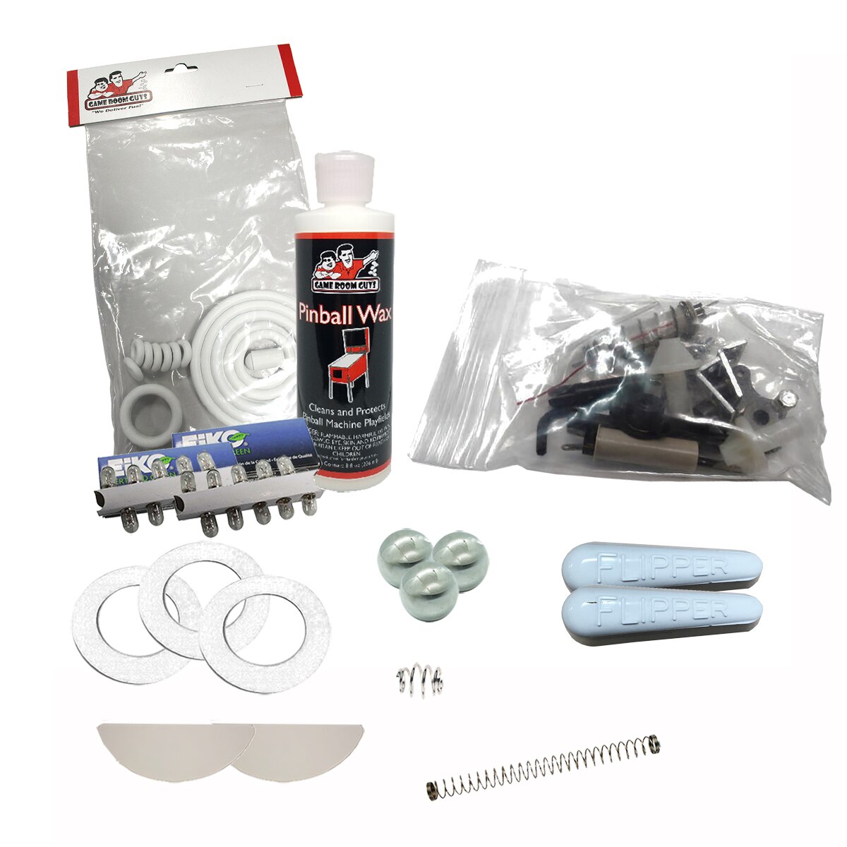 1964 Bally Happy Tour Pinball White Premium Maintenance Kit 1964 Bally Happy Tour Pinball White Premium Maintenance Kit