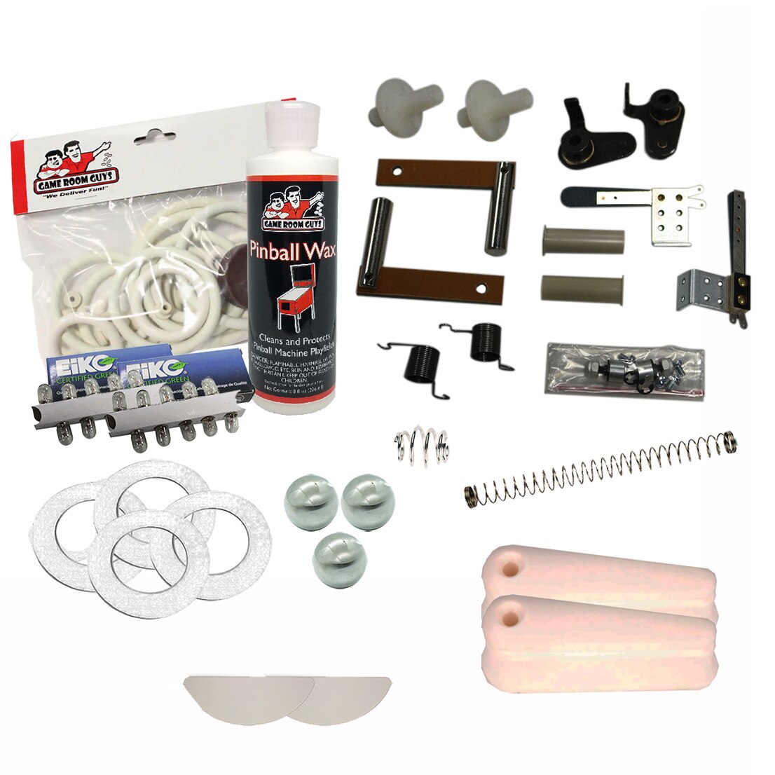 1965 Gottlieb Paradise Pinball White Premium Maintenance Kit