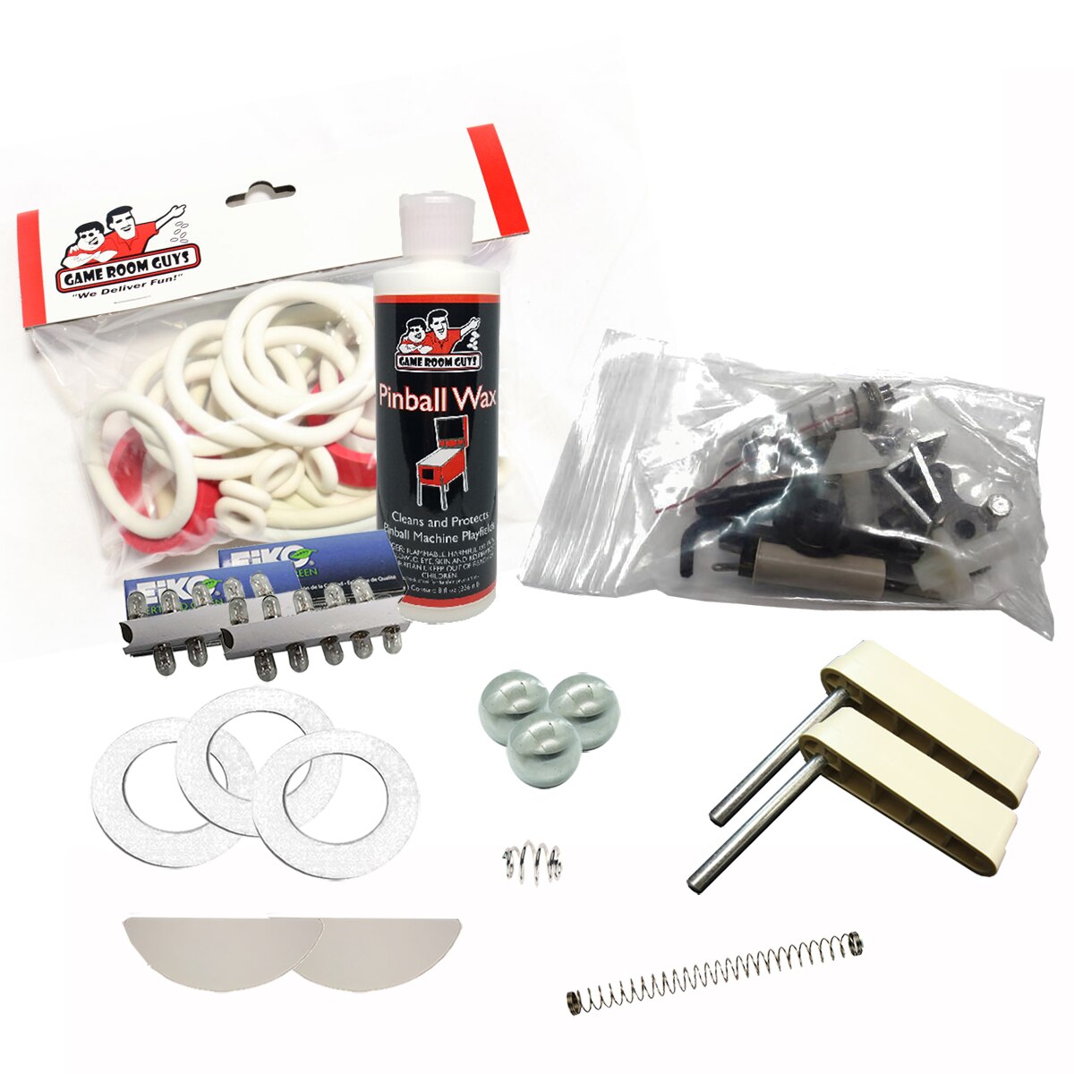 1971 Bally Firecracker Pinball White Premium Maintenance Kit 1971 Bally Firecracker Pinball White Premium Maintenance Kit
