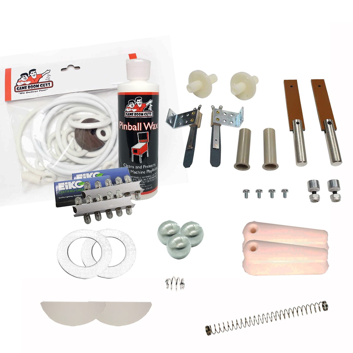 1971 Gottlieb Card King Pinball White Premium Maintenance Kit