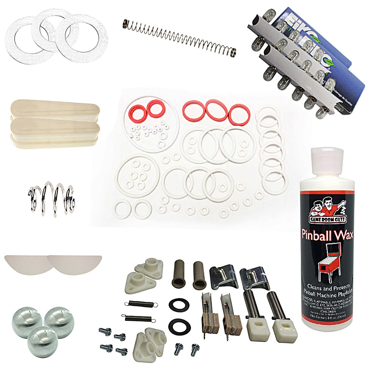 1979 Gottlieb Genie Pinball White Premium Maintenance Kit 1979 Gottlieb Genie Pinball White Premium Maintenance Kit