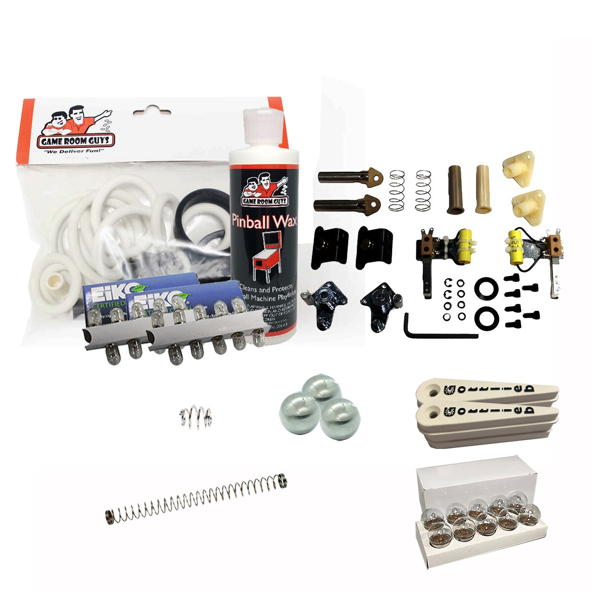 1993 Premier Gladiators Pinball White Premium Maintenance Kit