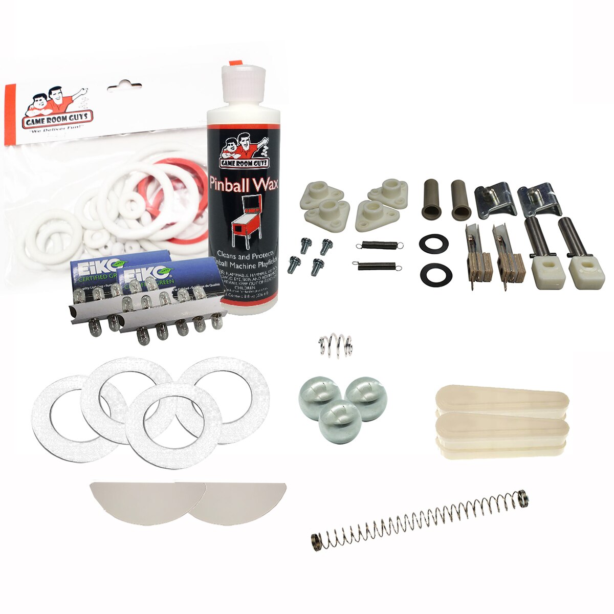 1985 Gottlieb Ice Fever Pinball White Premium Maintenance Kit