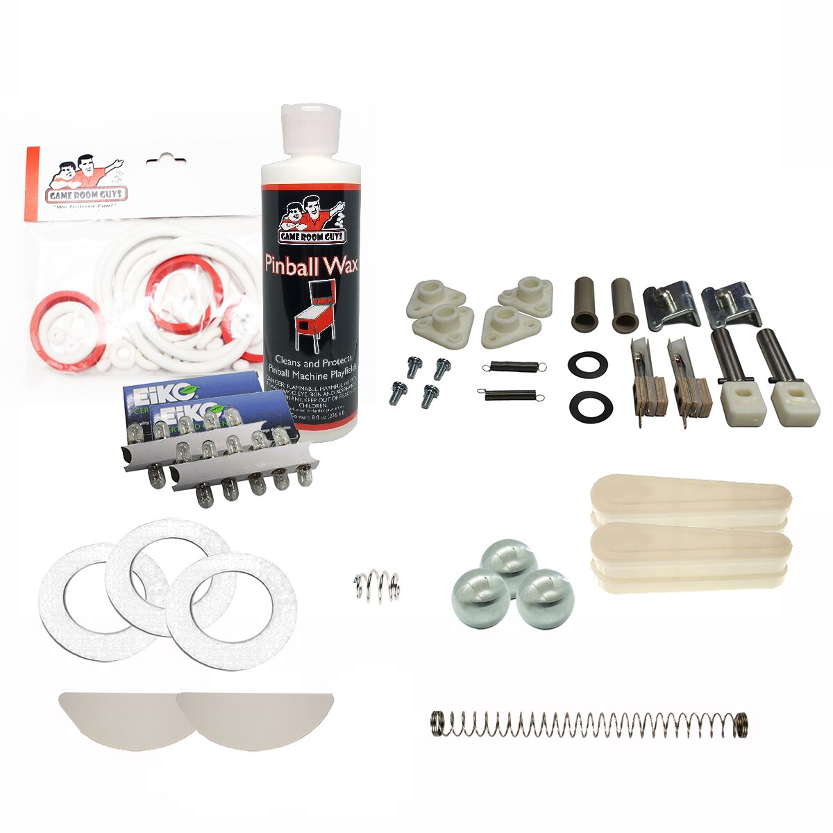 1988 Gottlieb TX Sector Pinball White Premium Maintenance Kit 1988 Gottlieb TX Sector Pinball White Premium Maintenance Kit