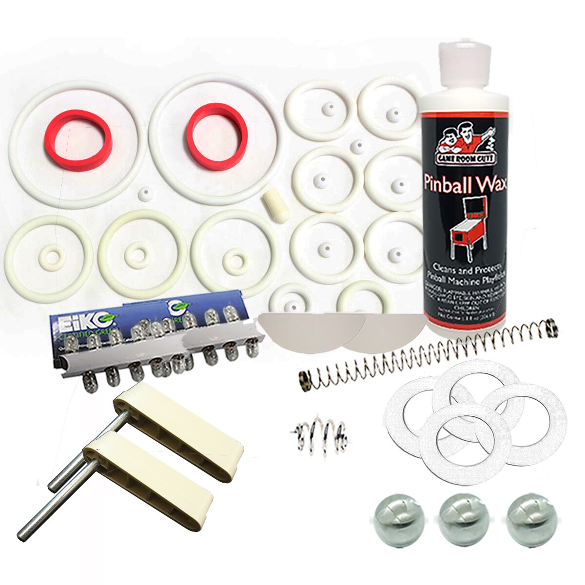 1984 Wico Af-Tor Pinball White Premium Maintenance Kit