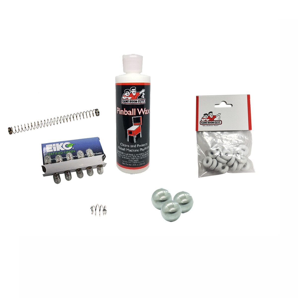 1982 Bally Rapid Fire Pinball White Premium Maintenance Kit