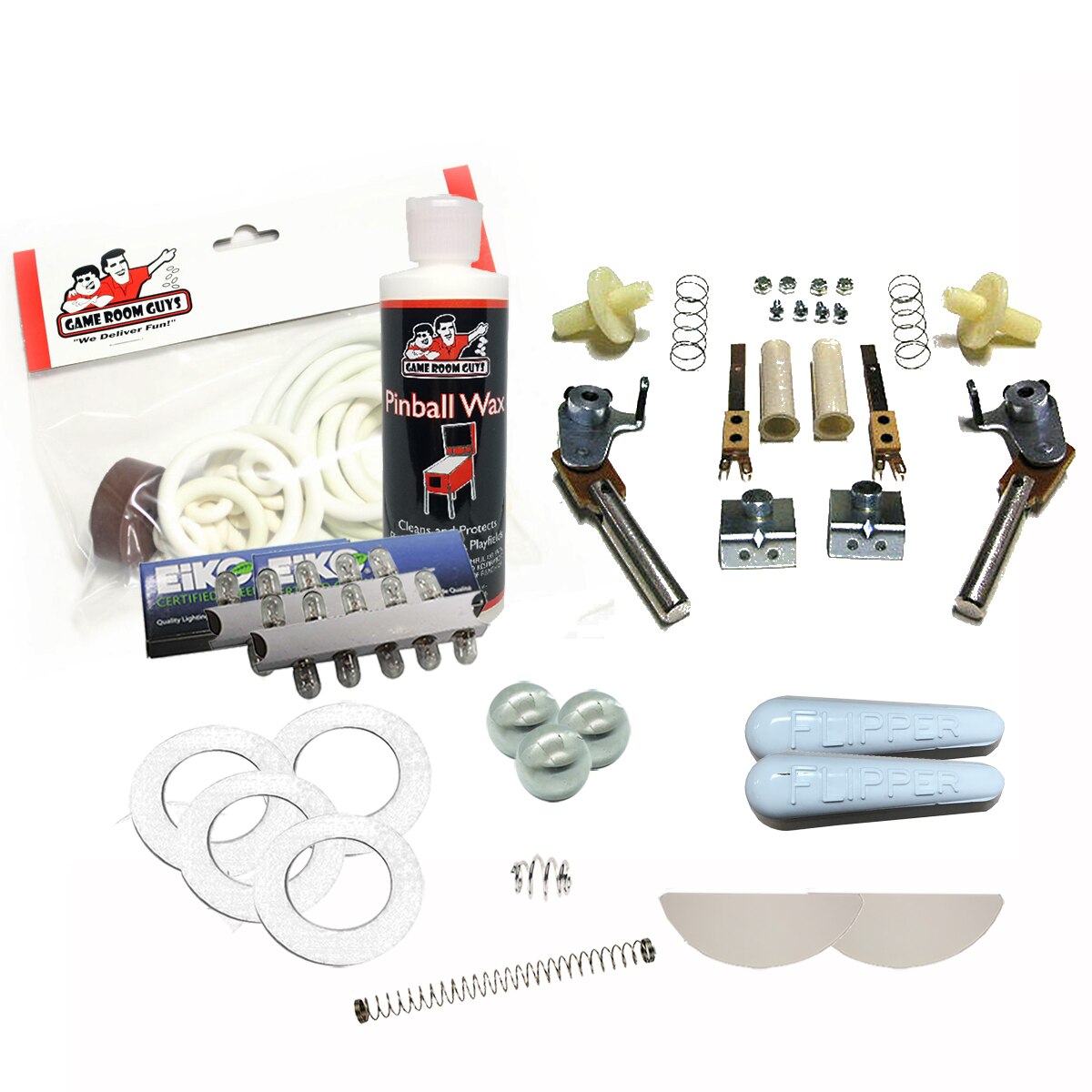 1968 Williams Daffie Pinball White Premium Maintenance Kit 1968 Williams Daffie Pinball White Premium Maintenance Kit