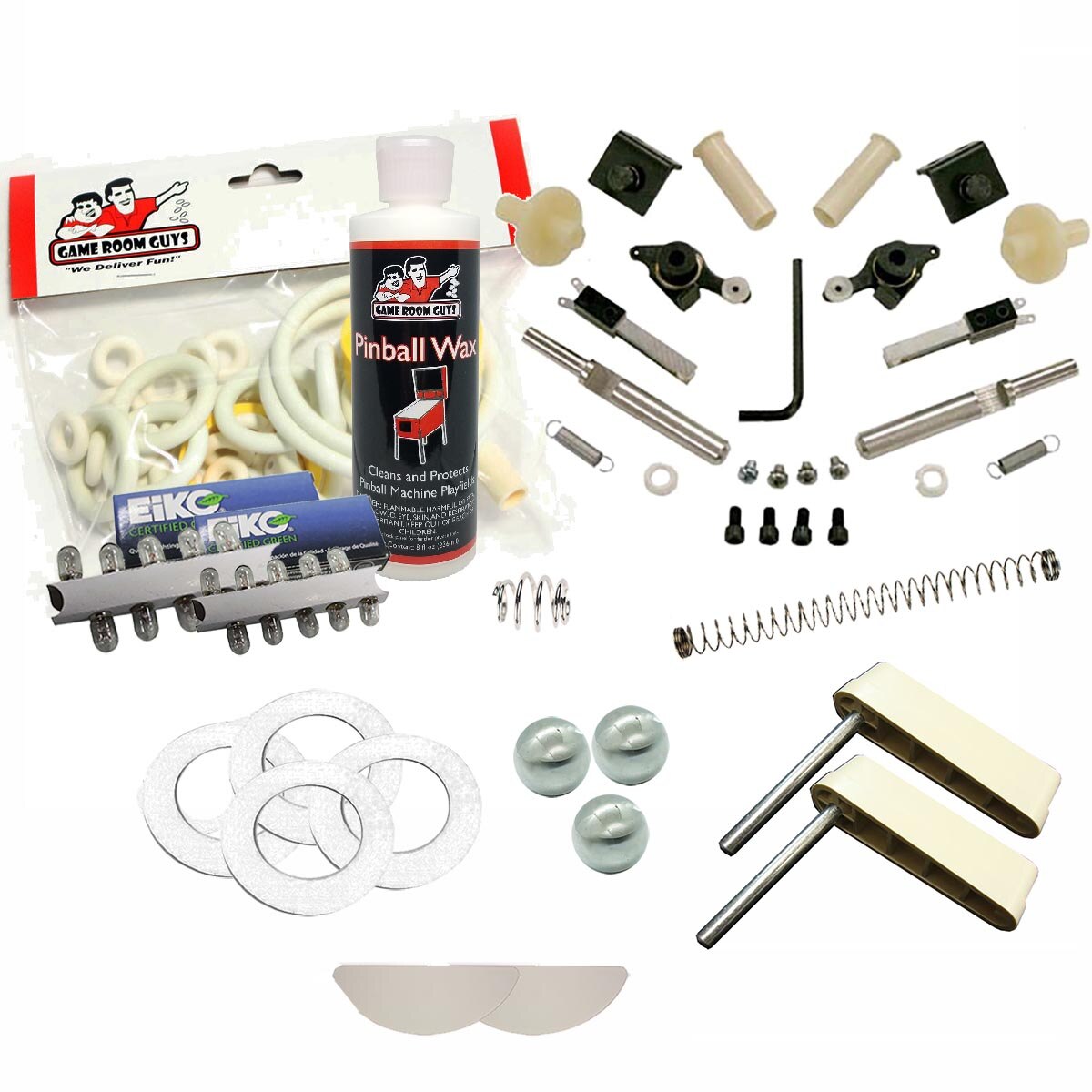 1987 Bally City Slicker Pinball White Premium Maintenance Kit