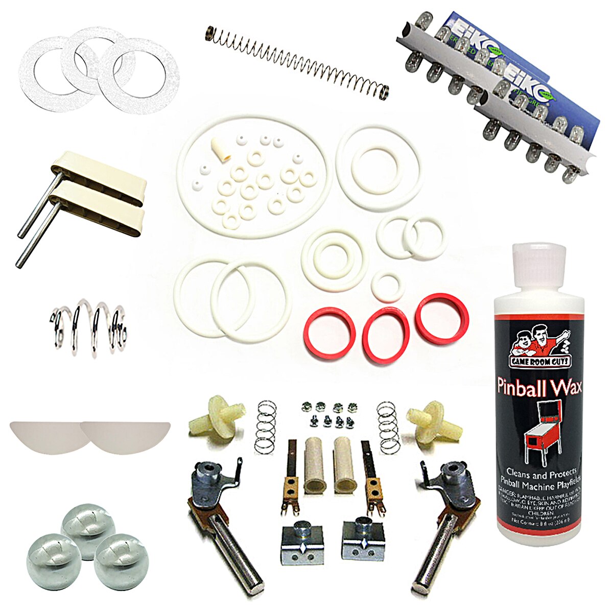 1979 Williams Flash Pinball White Premium Maintenance Kit