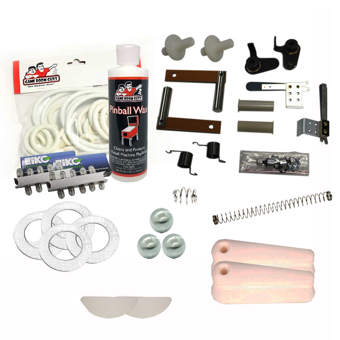 1966 Gottlieb Cross Town Pinball White Premium Maintenance Kit