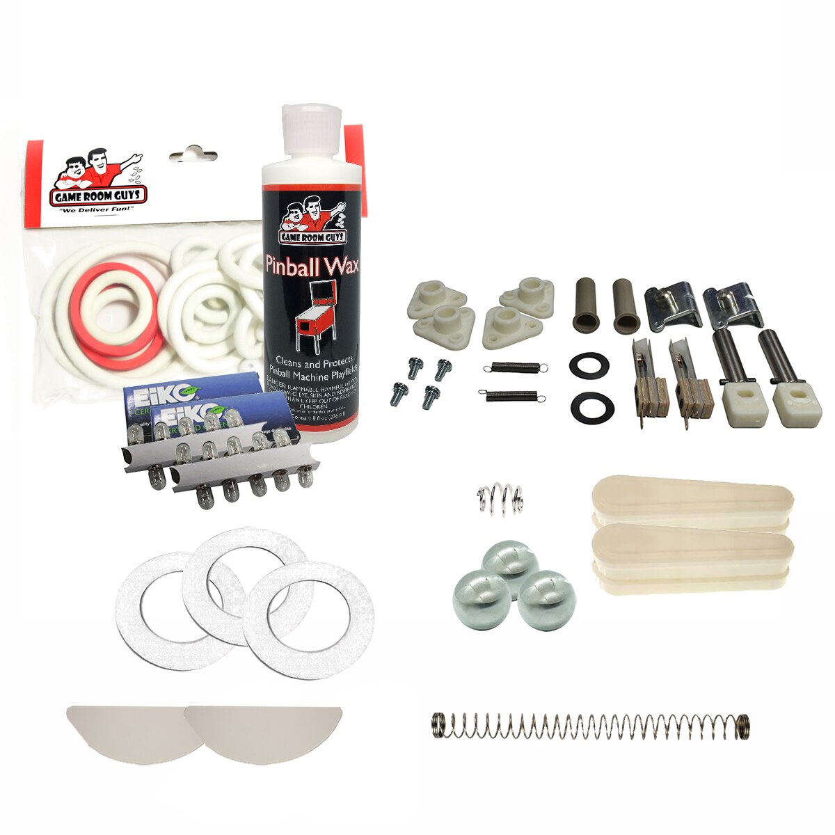 1988 Gottlieb Diamond Lady Pinball White Premium Maintenance Kit
