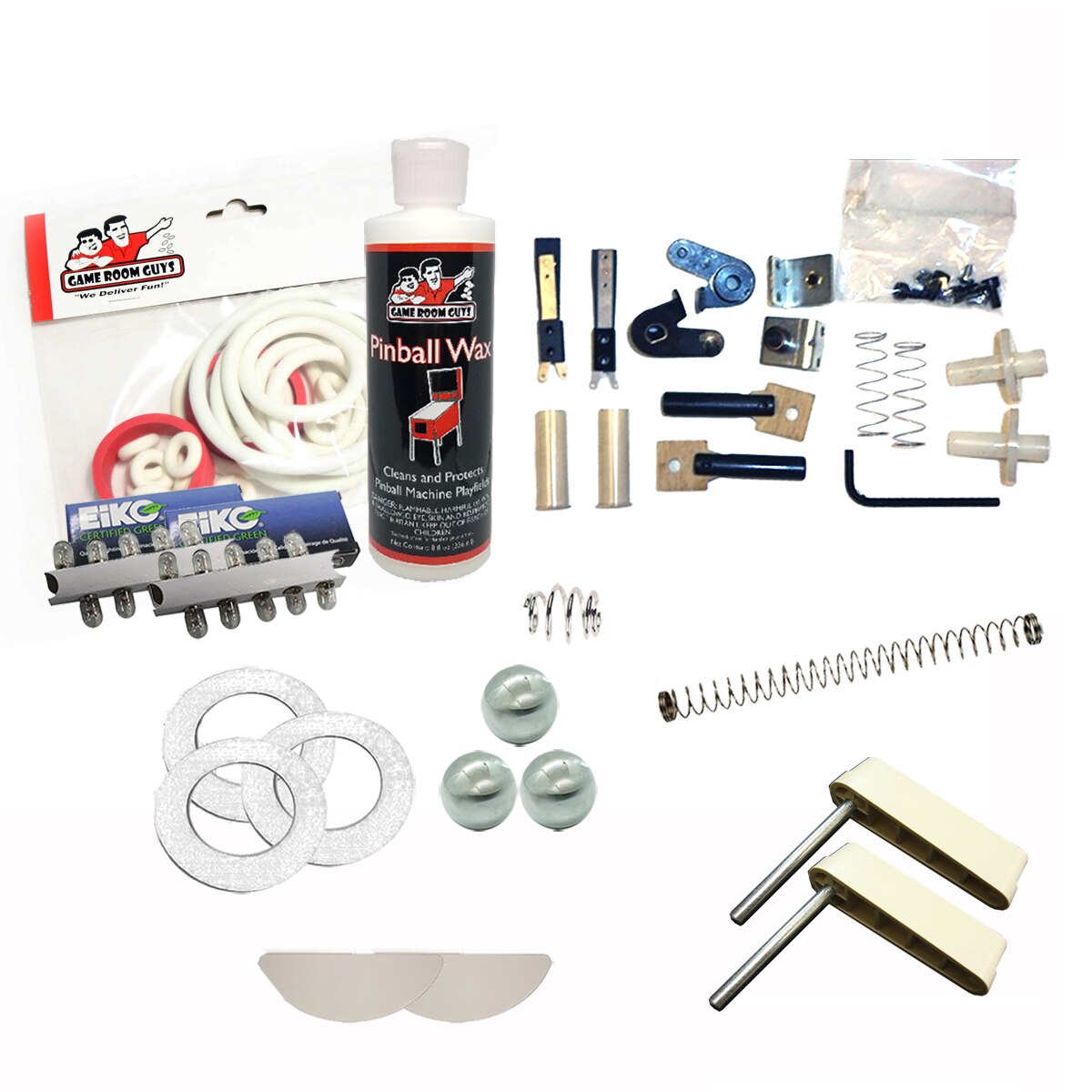 1977 Bally Eight Ball Pinball White Premium Maintenance Kit 1977 Bally Eight Ball Pinball White Premium Maintenance Kit